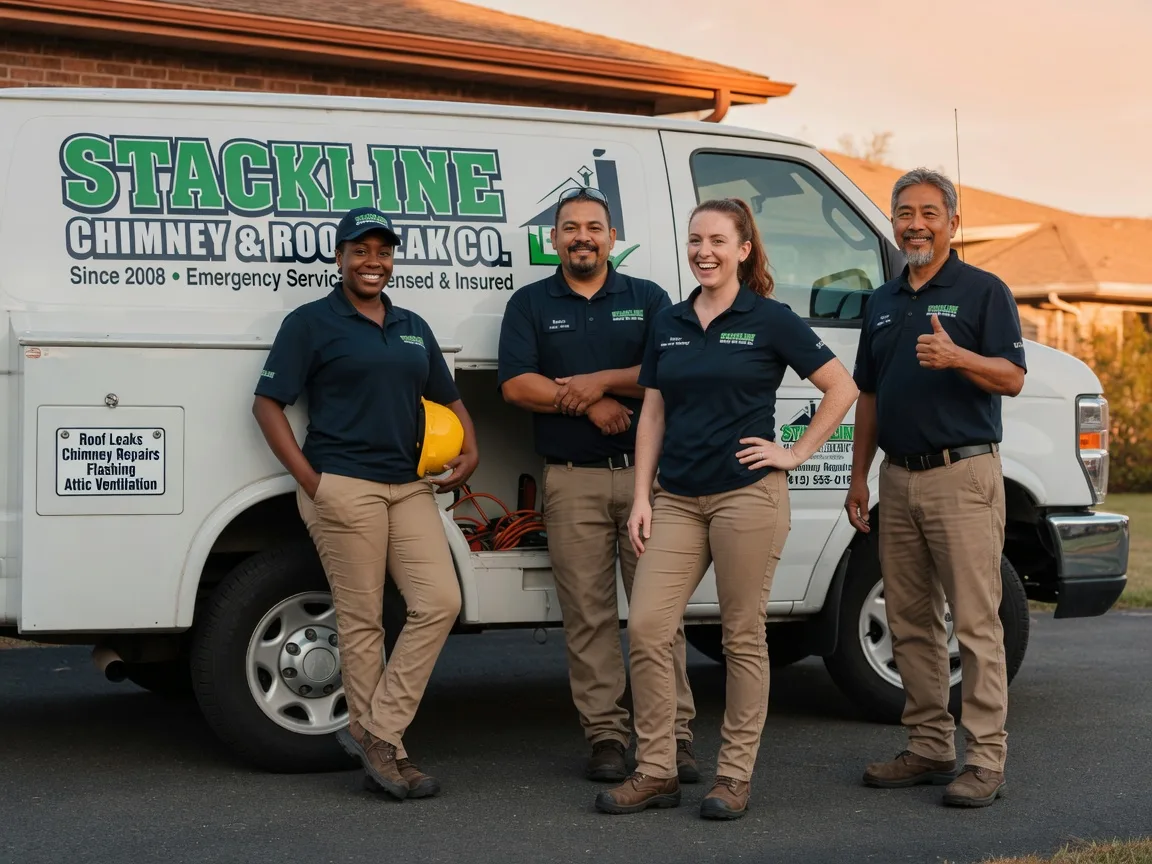 Chimney flashing repair company in Roll, AZ